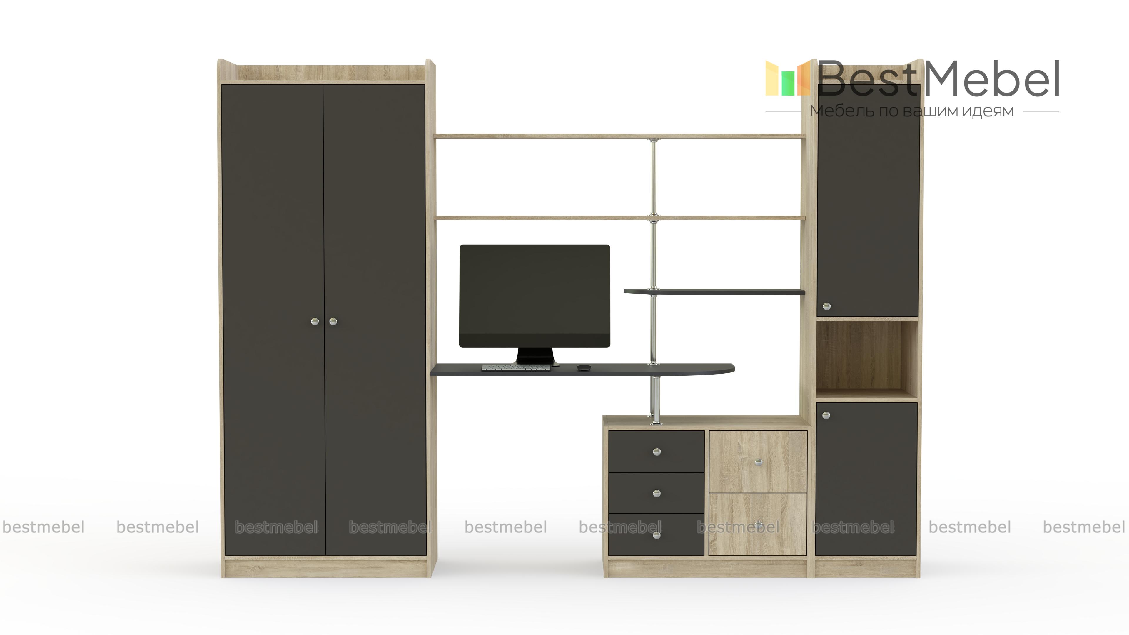 Детская стенка Стайл 11 BMS - Фото