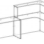 Чертеж Стойка ресепшн ПСУ 11 BMS