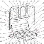 Схема сборки Шкаф-кровать трансформер Пион BMS