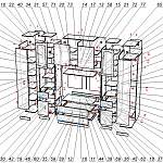 Схема сборки Стенка Лувр 8 BMS