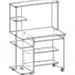 Схема сборки Компьютерный стол Мартин-3 BMS