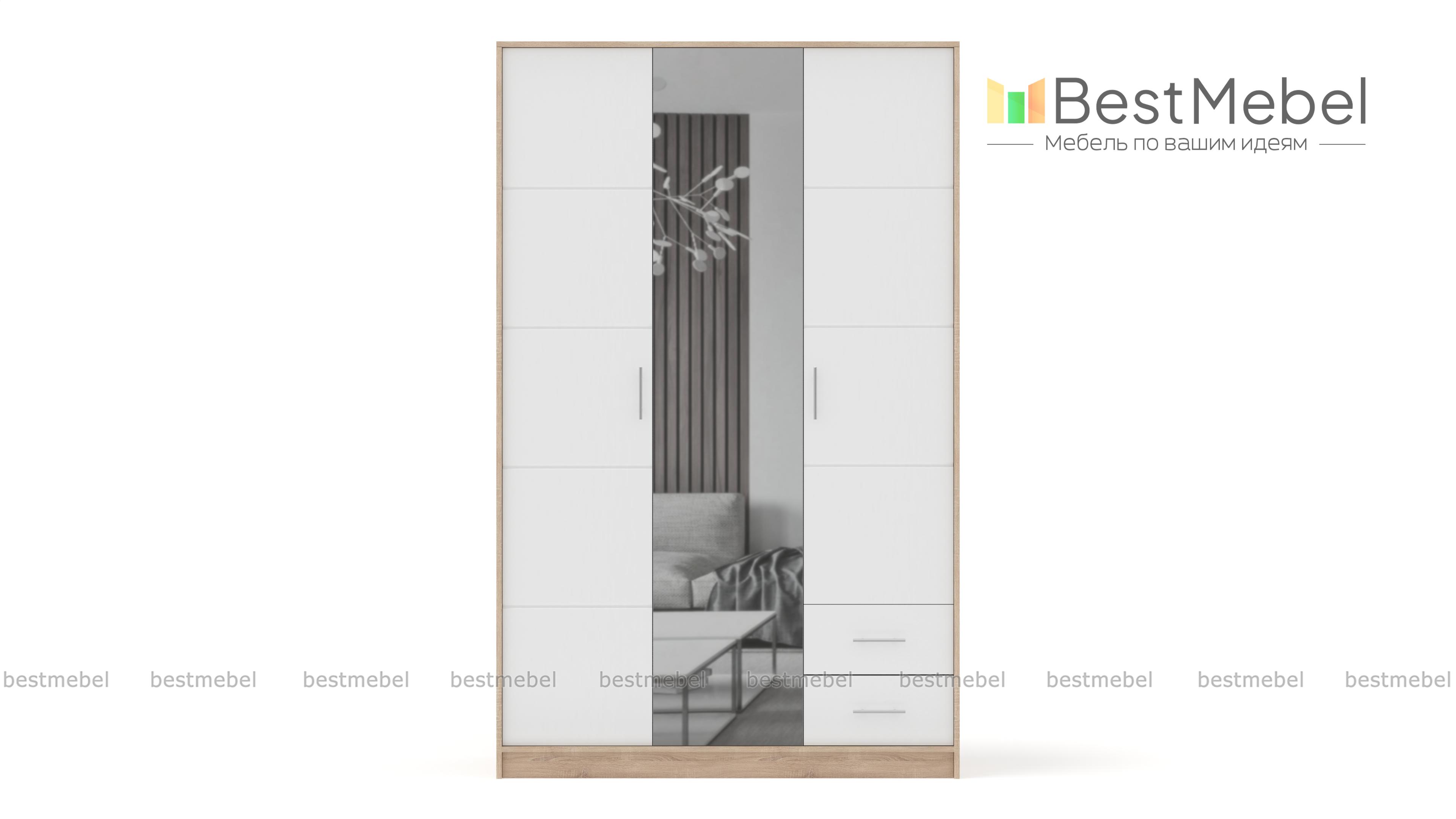 Шкаф Елена 3 BMS - Фото