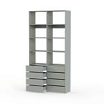 Стеллаж для одежды Мирта 40 BMS - Фото 7