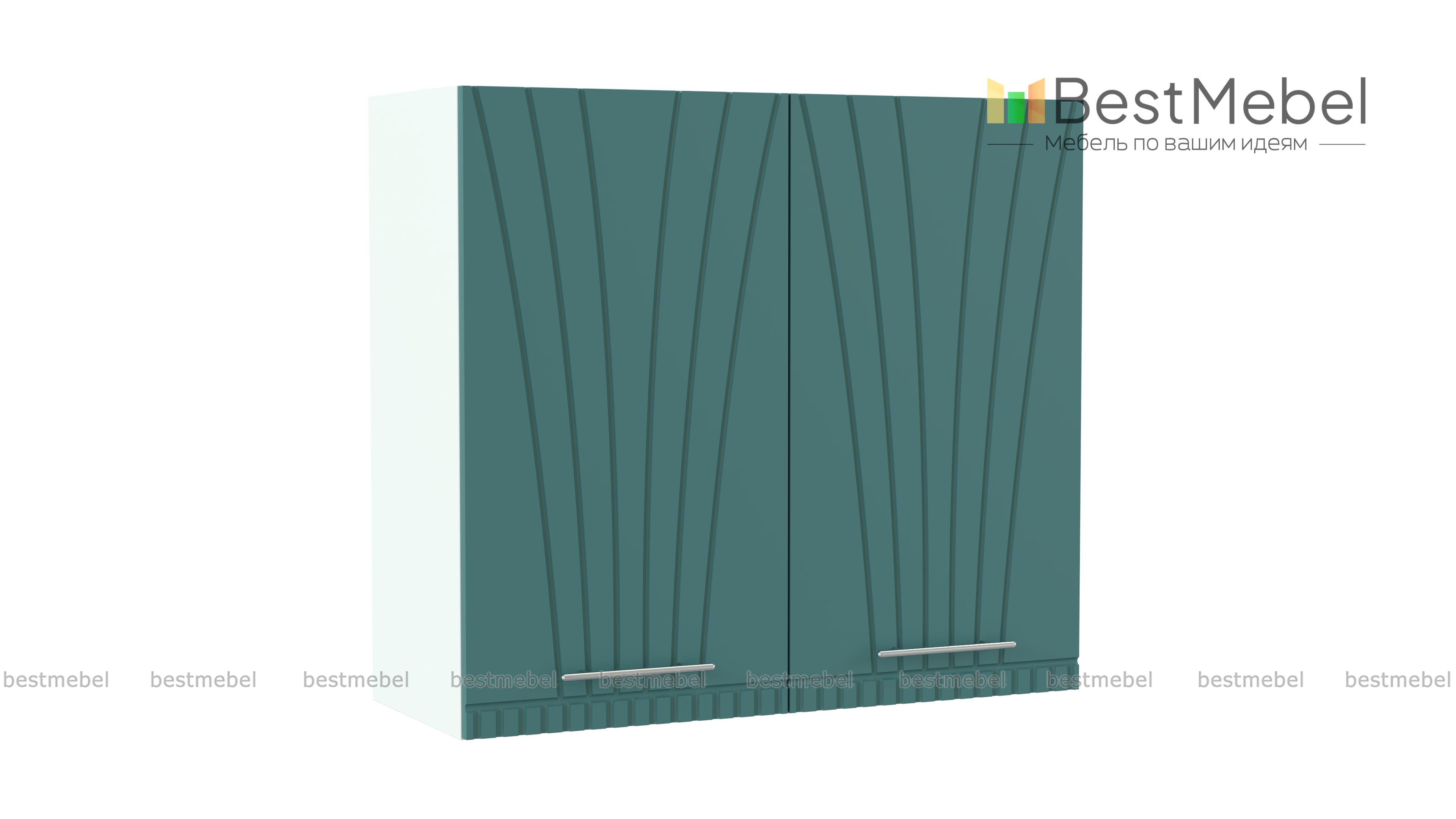 Шкаф навесной 2 двери Паллада BMS - Фото