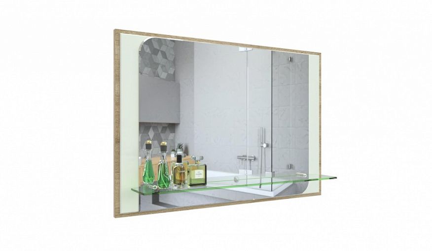 Зеркало в ванную комнату Дуо 5 BMS - Фото