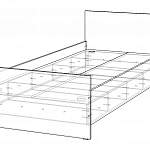 Чертеж Кровать Непо BMS