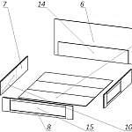 Схема сборки Кровать №13 BMS