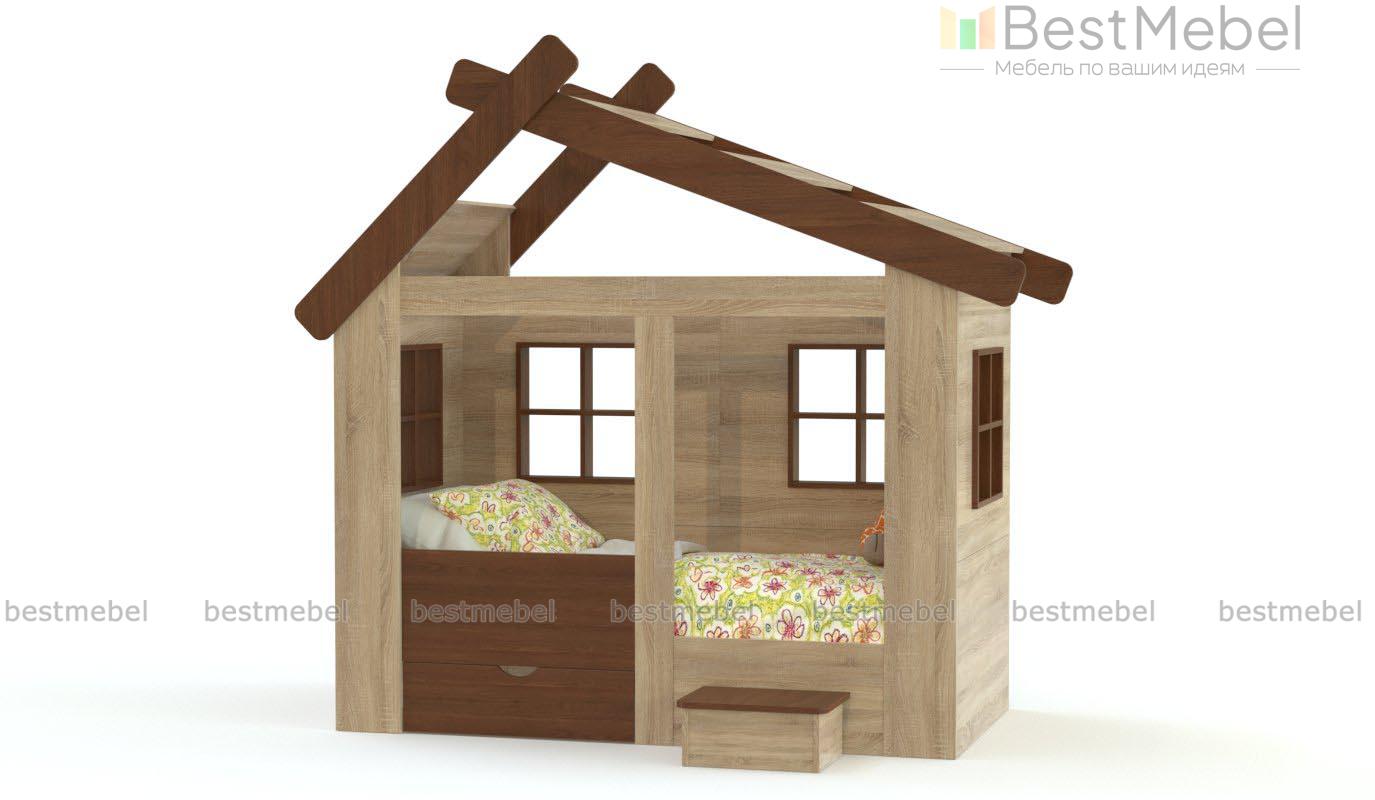 Кровать-домик Мартис 12.6 BMS - Фото