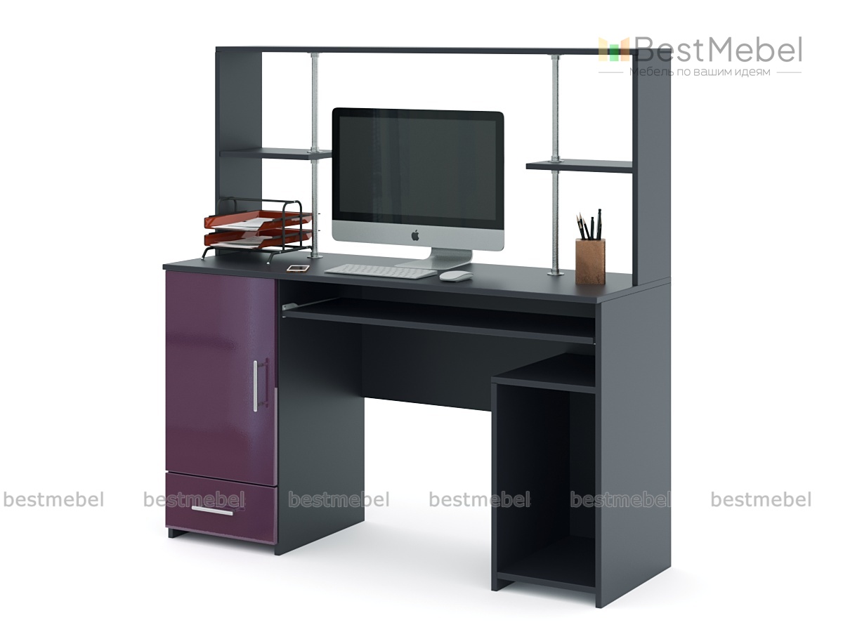 Компьютерный стол Марти глянец 10 BMS
