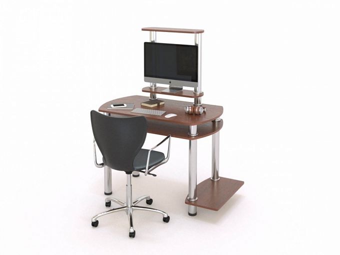 Компьютерный стол Нуар 2 BMS - Фото