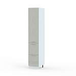 Шкаф верхний пенал Капля 400мм с ящиками BMS - Фото 4