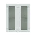 Шкаф навесной со стеклом 1000 Греция BMS - Фото 2