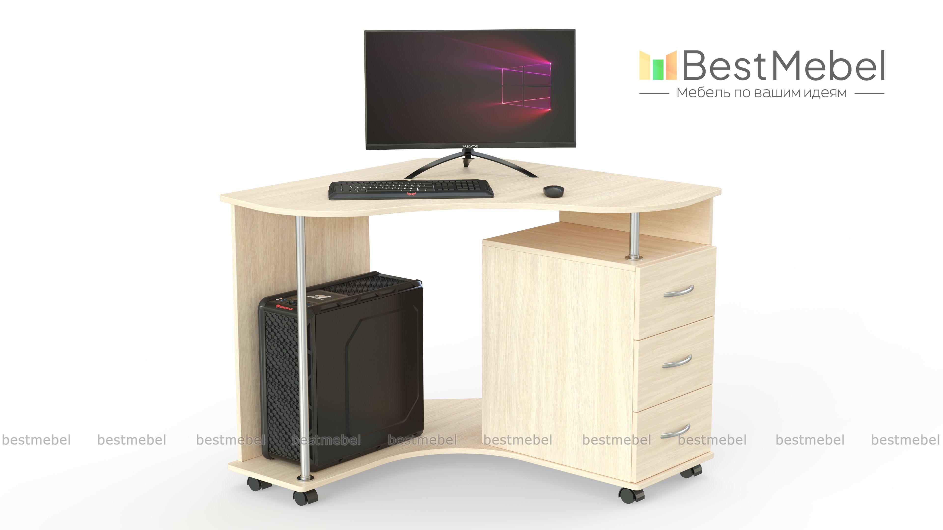 Стол письменный Парма 2 BMS - Фото