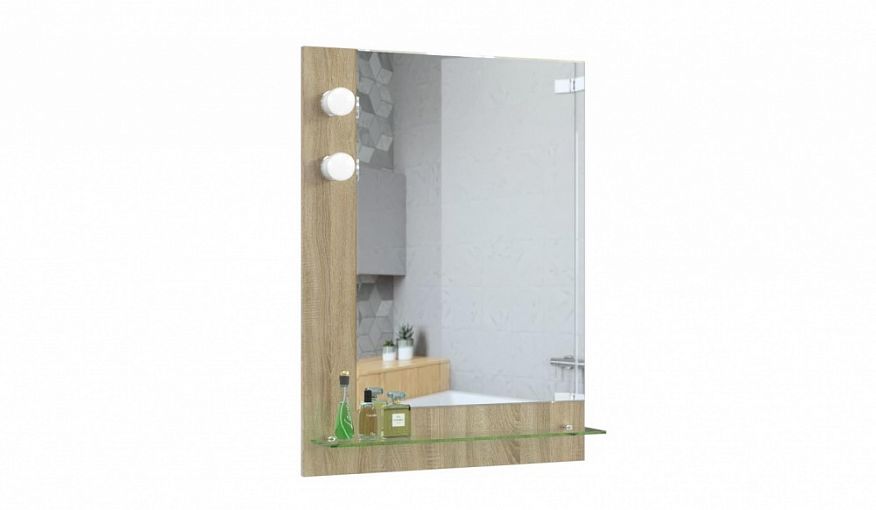 Зеркало в ванную Антол 2 BMS - Фото