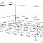 Схема сборки Кровать Поллукс 12 BMS