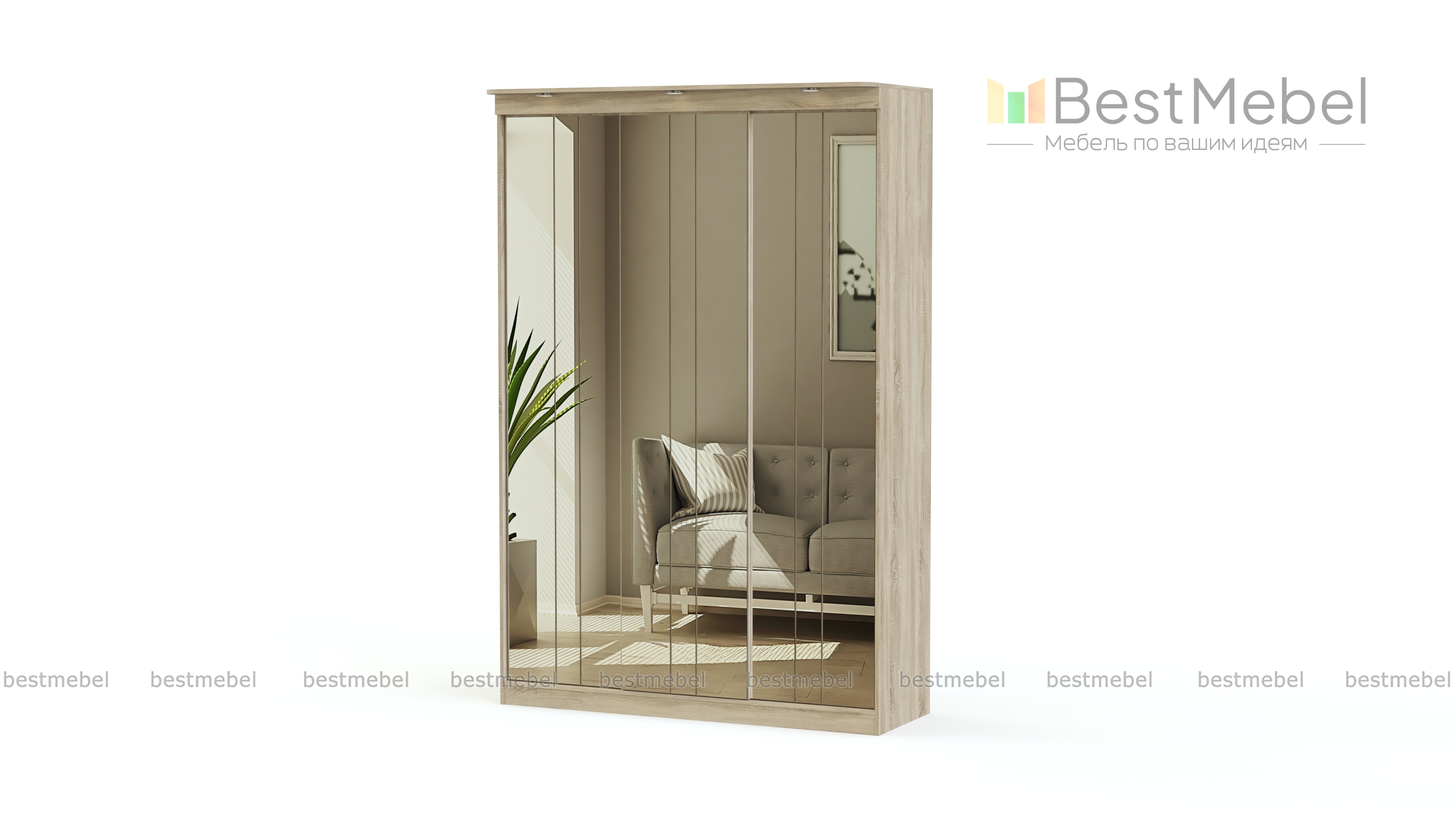 Шкаф-купе Неаполь BMS