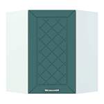 Шкаф верхний угловой 1 дверь Агава BMS - Фото 4