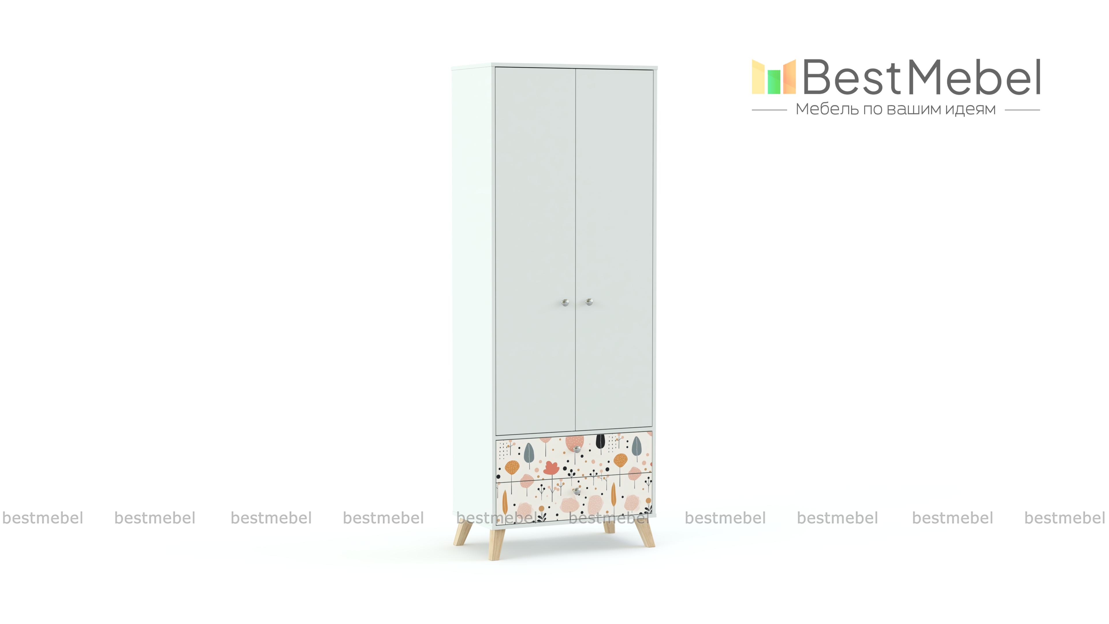 Шкаф распашной Эльза 1 BMS - Фото