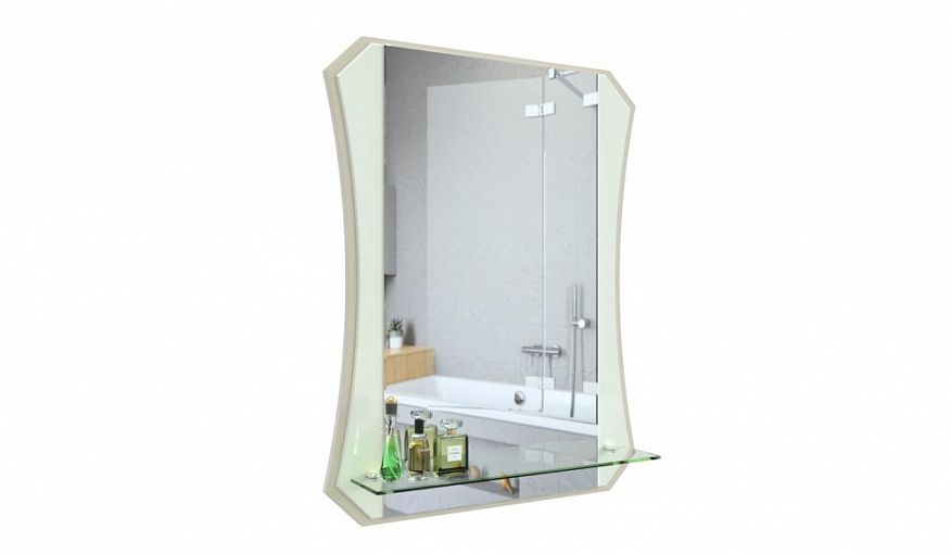Зеркало в ванную комнату Дуо 4 BMS - Фото