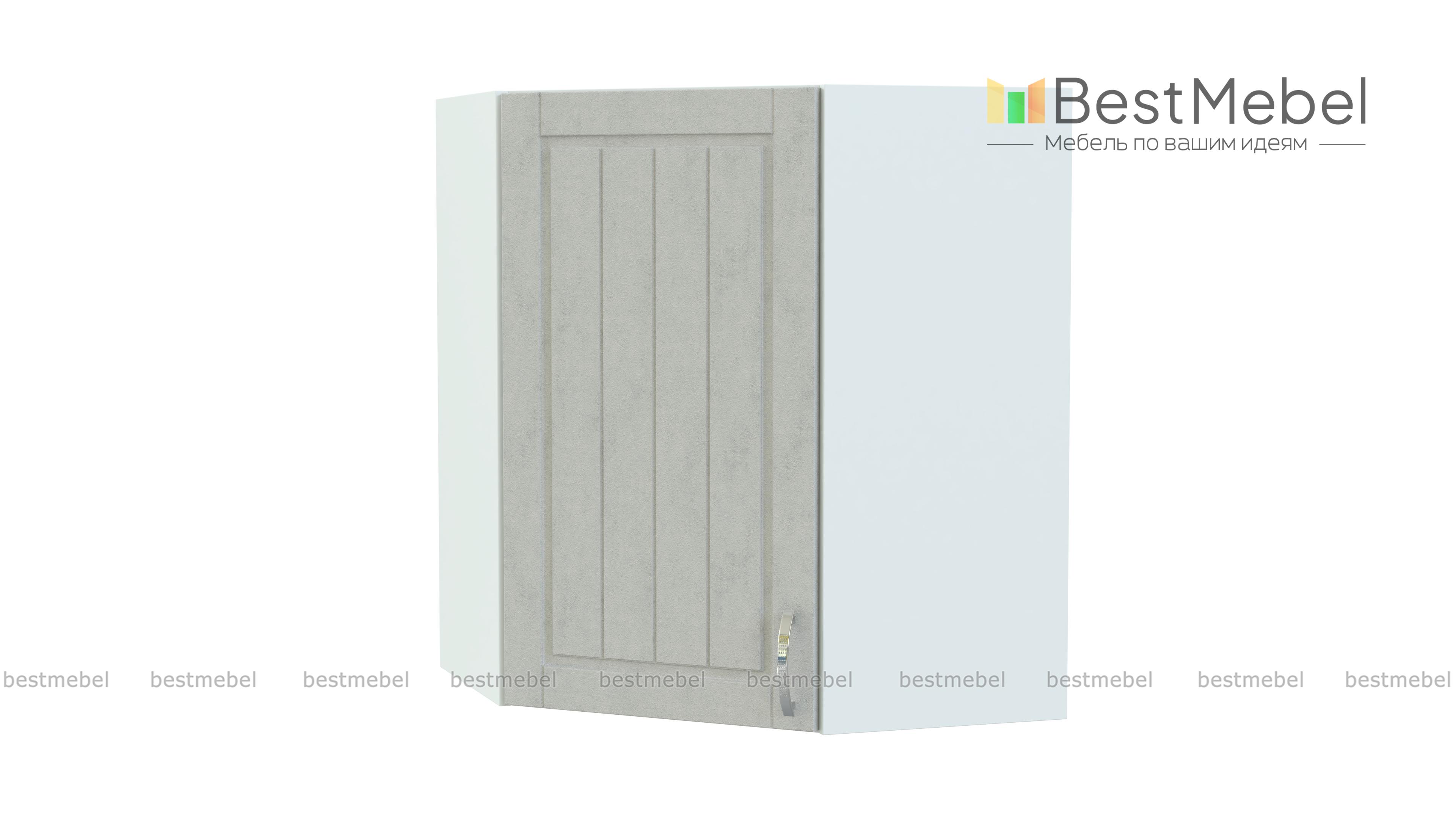 Шкаф верхний Лондон угловой BMS - Фото