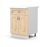 Шкаф нижний с 2-мя дверцами и ящиком Настя BMS - Фото 10