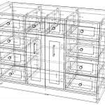 Чертеж Комод Логос №3 BMS