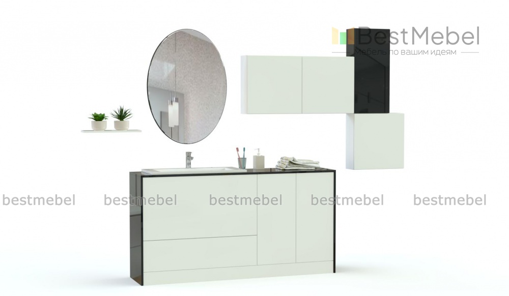 Мебель для ванной комнаты Комбо 4 BMS
