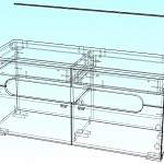 Чертеж Тумба ТВ Горизонт 23 BMS