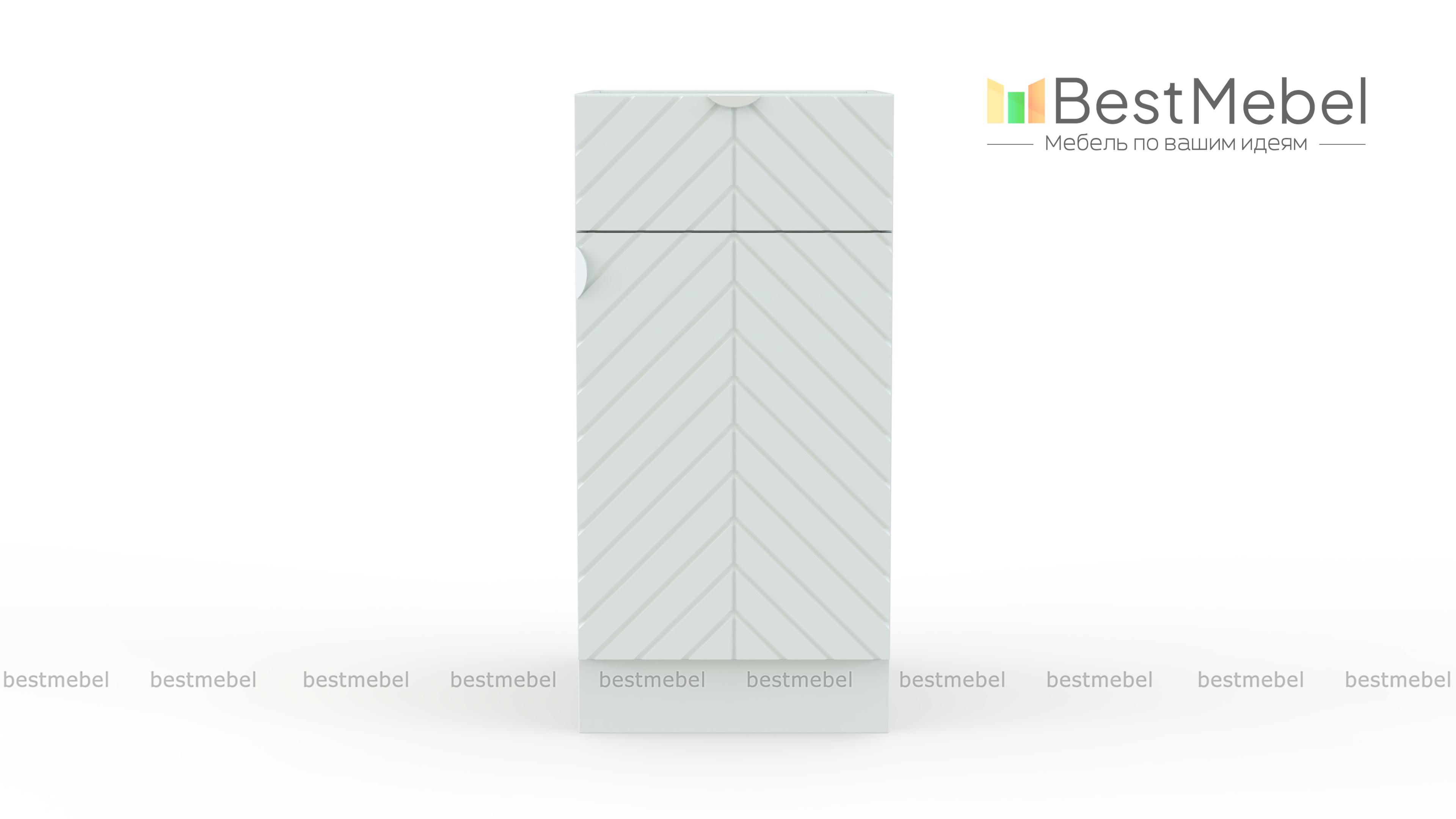 Шкаф нижний с дверцей и ящиком Анаис BMS - Фото