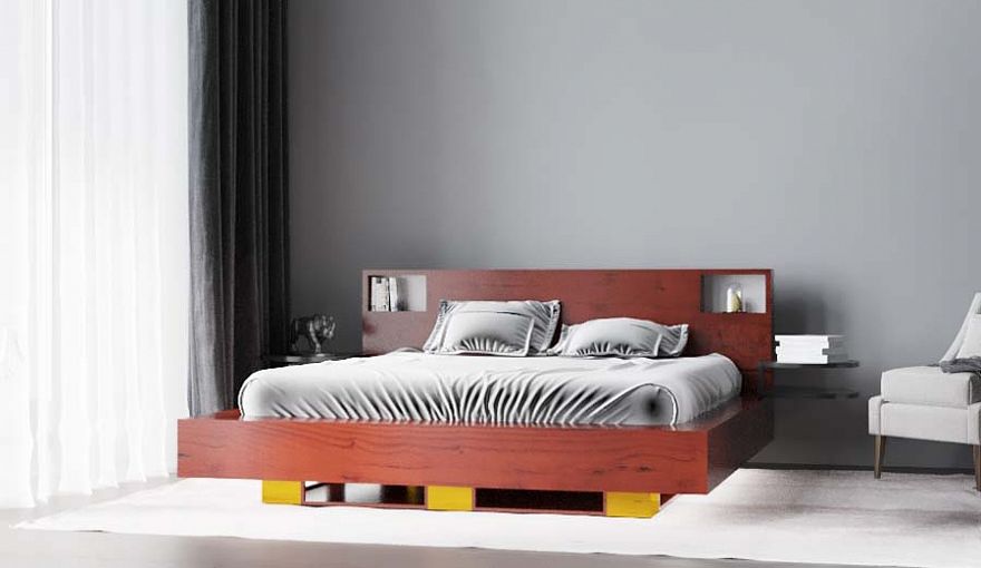 Кровать Сакура 13 BMS - Фото