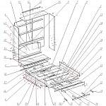 Схема сборки Шкаф-кровать трансформер Стоун BMS