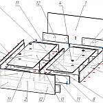 Схема сборки Кровать Лилит 99.2 BMS