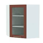 Шкаф верхний витрина угловая Ирен BMS - Фото 3