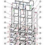 Схема сборки Стеллаж Арла 5 BMS