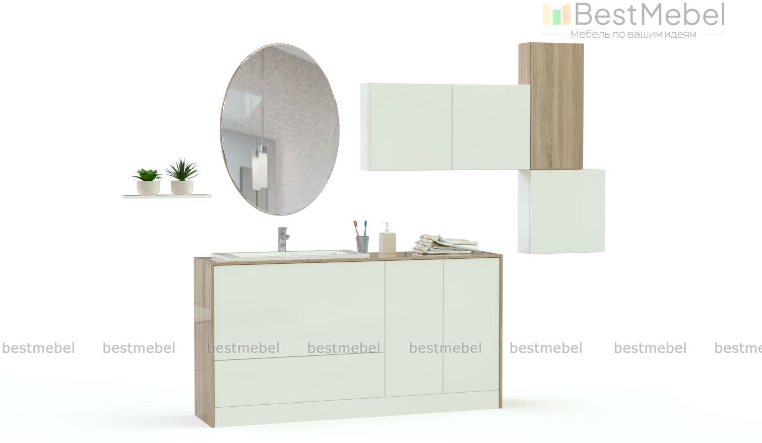 Мебель для ванной комнаты Комбо 4 BMS - Фото