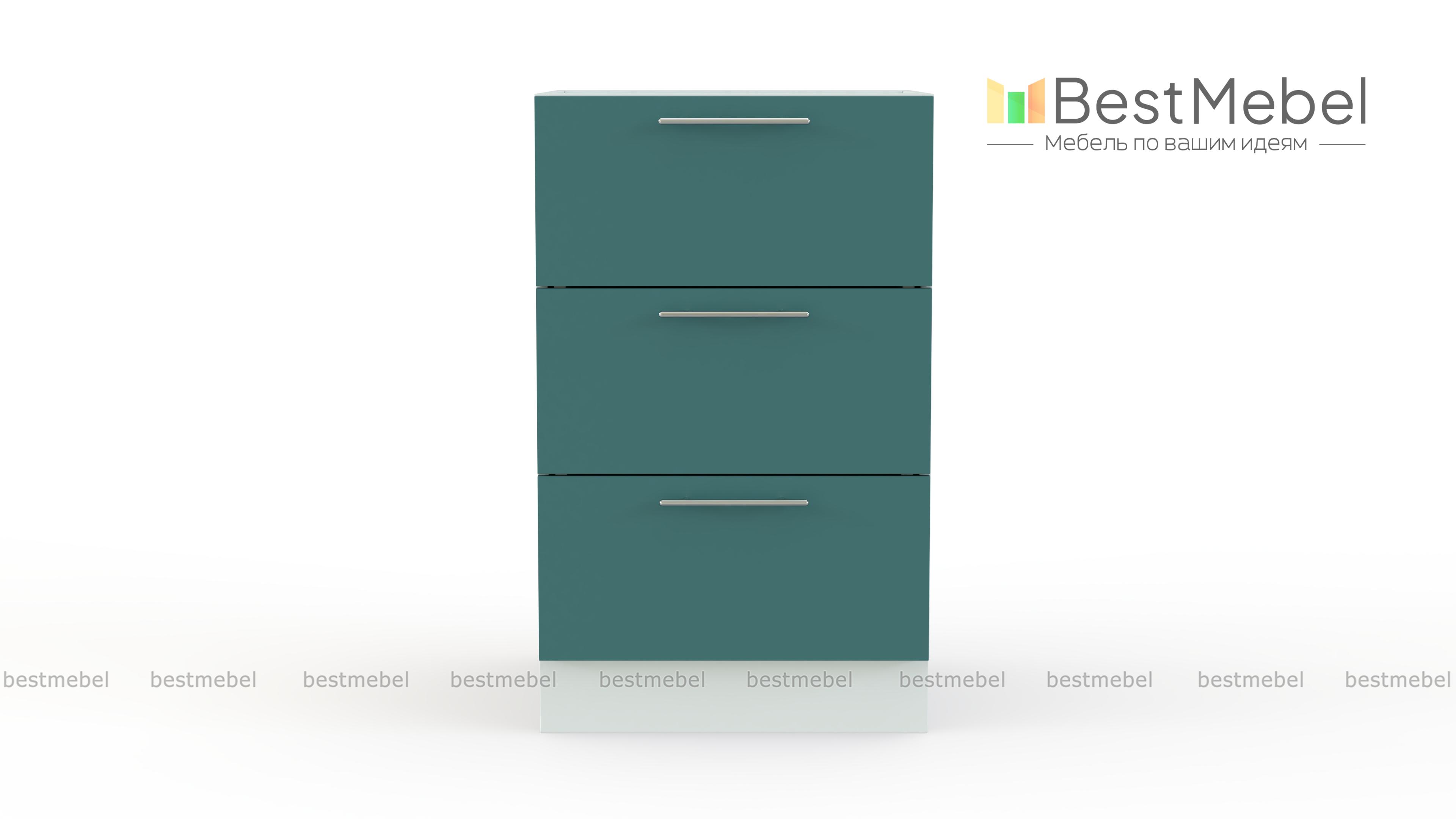 Шкаф нижний с 3-мя ящиками Vento 3 BMS - Фото