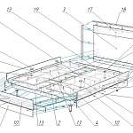 Схема сборки Кровать Кассиопея-1 BMS