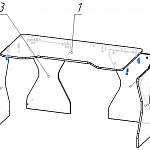 Схема сборки Геймерский стол Джек-4 BMS