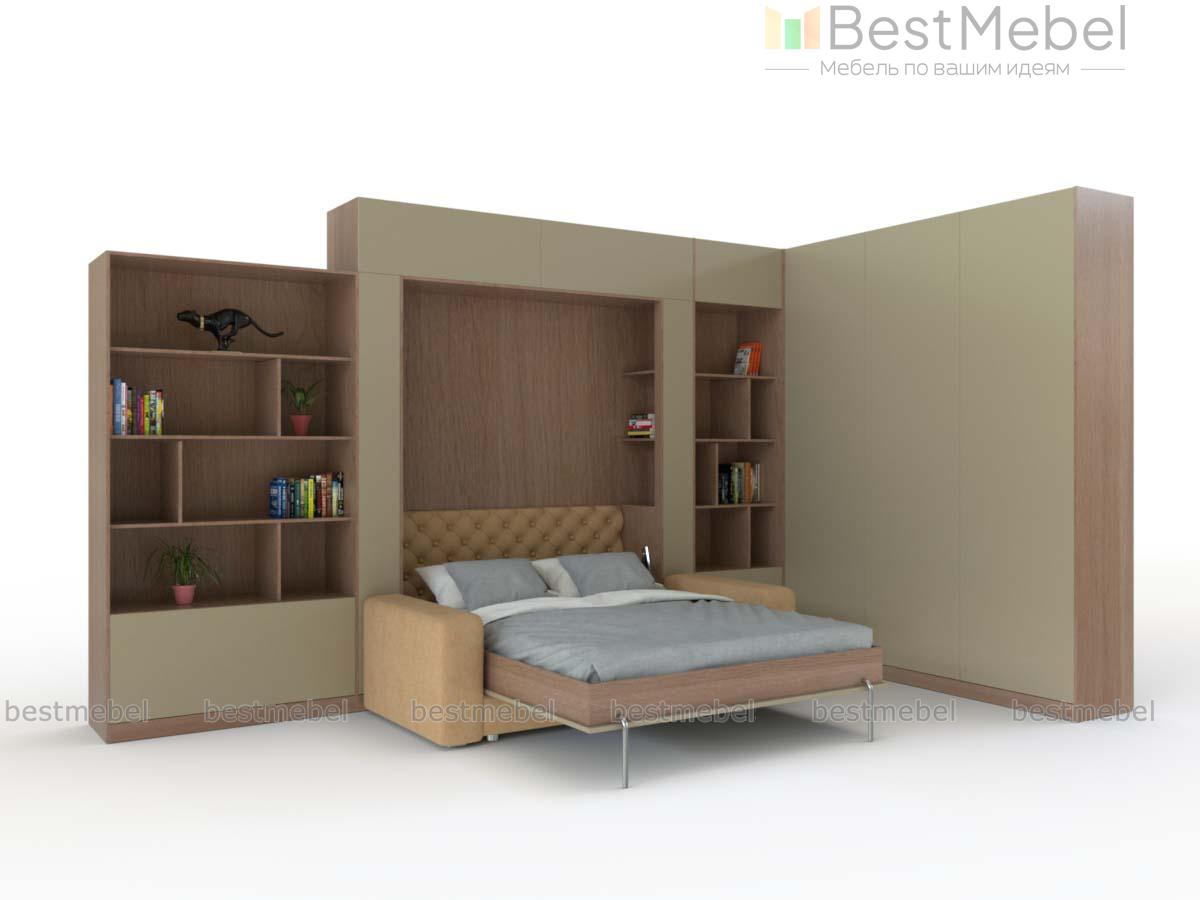 Шкаф-кровать с диваном Дино BMS - Фото