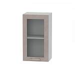 Шкаф верхний однодверный со стеклом Оля BMS - Фото 10
