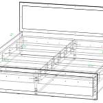 Схема сборки Кровать Волжанка BMS