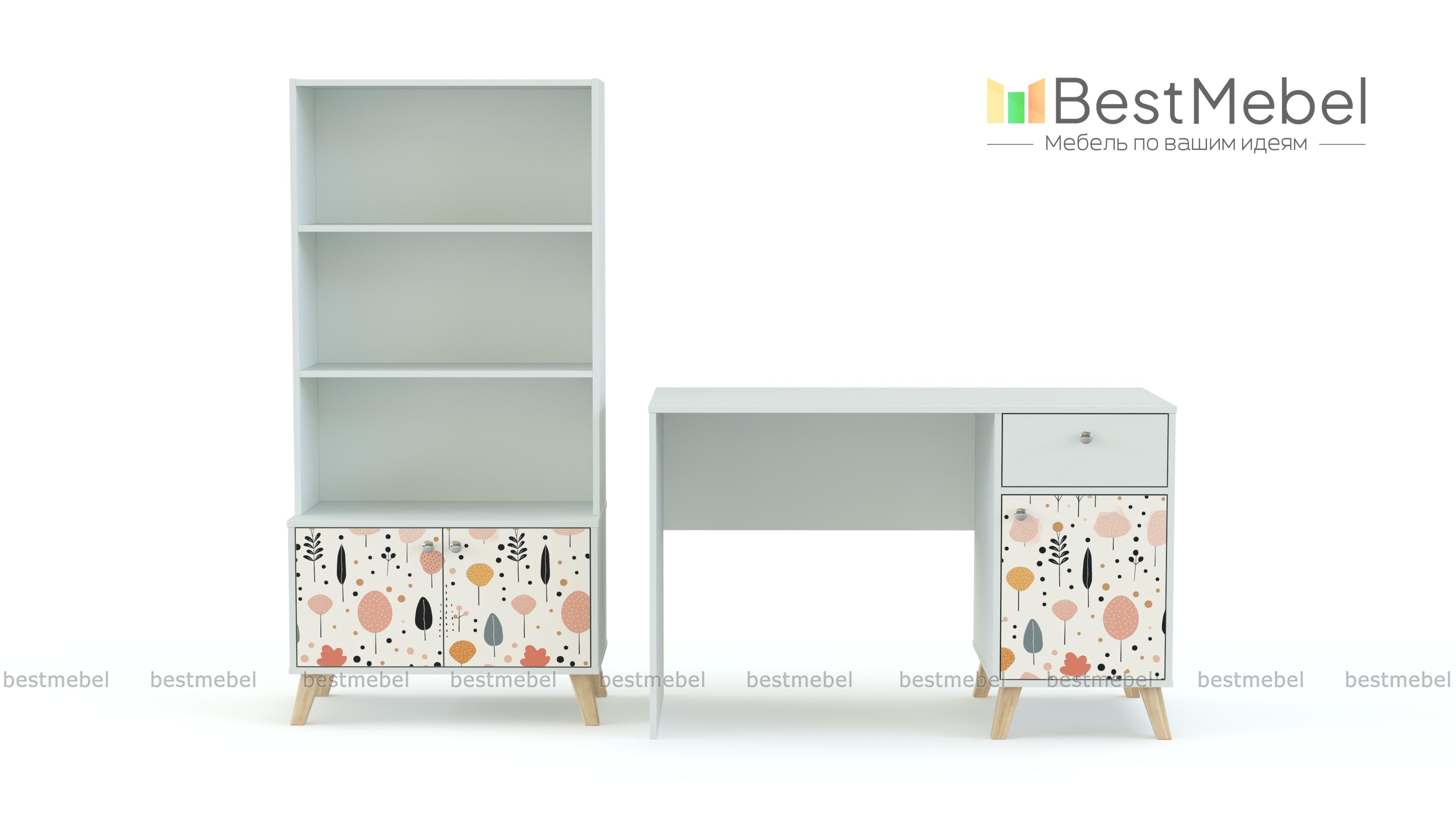 Стол письменный Эльза 7 BMS - Фото