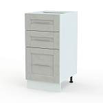 Шкаф нижний с 3-мя ящиками Сканди BMS - Фото 1