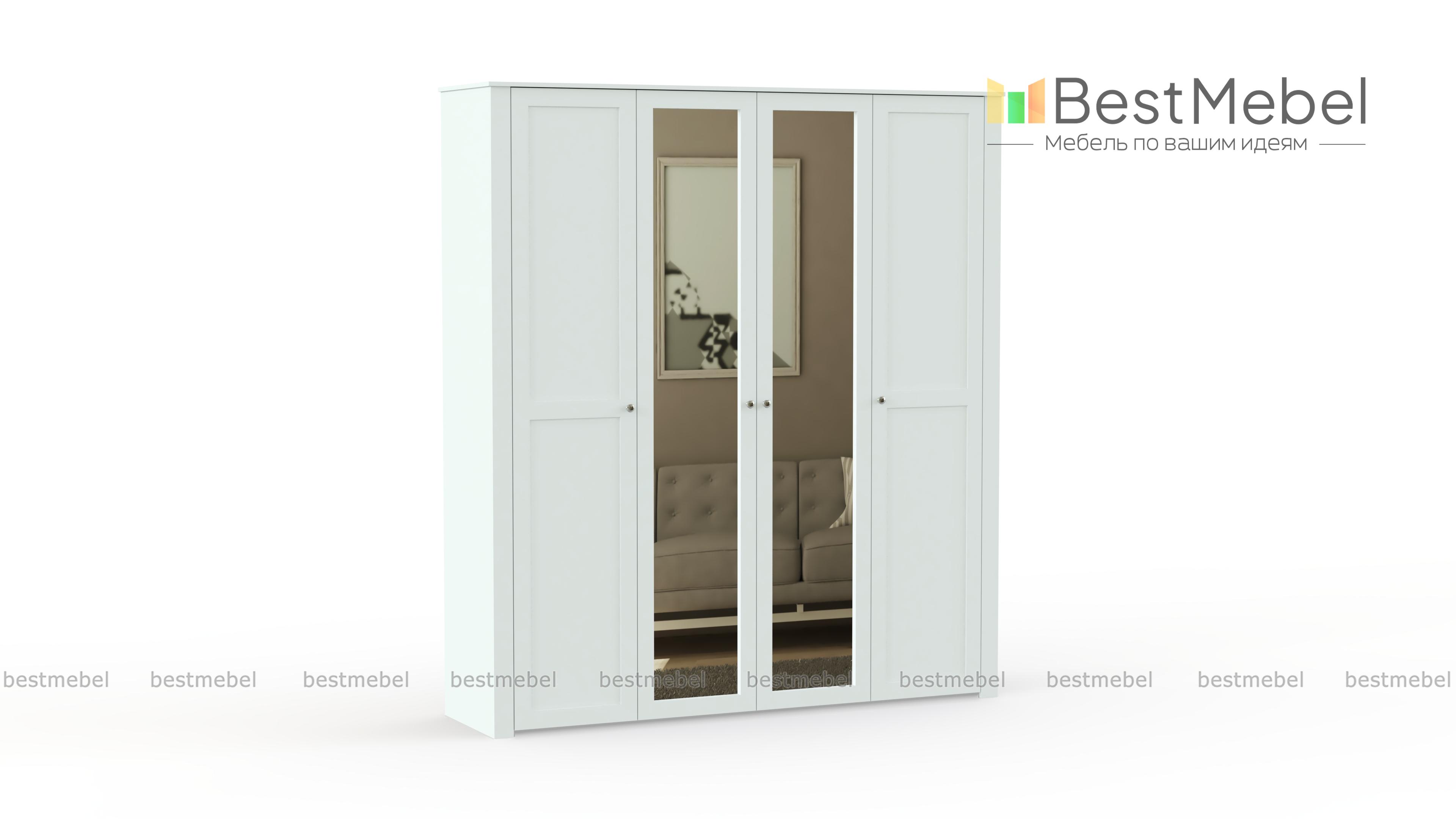 Распашной шкаф Бриз К 2 BMS - Фото