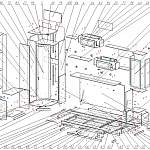 Схема сборки Шкаф-кровать трансформер Джули 32 BMS