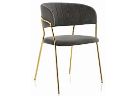 Стул на металлокаркасе Kamelia серого цвета