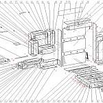 Схема сборки Шкаф-кровать трансформер Форма 128 BMS