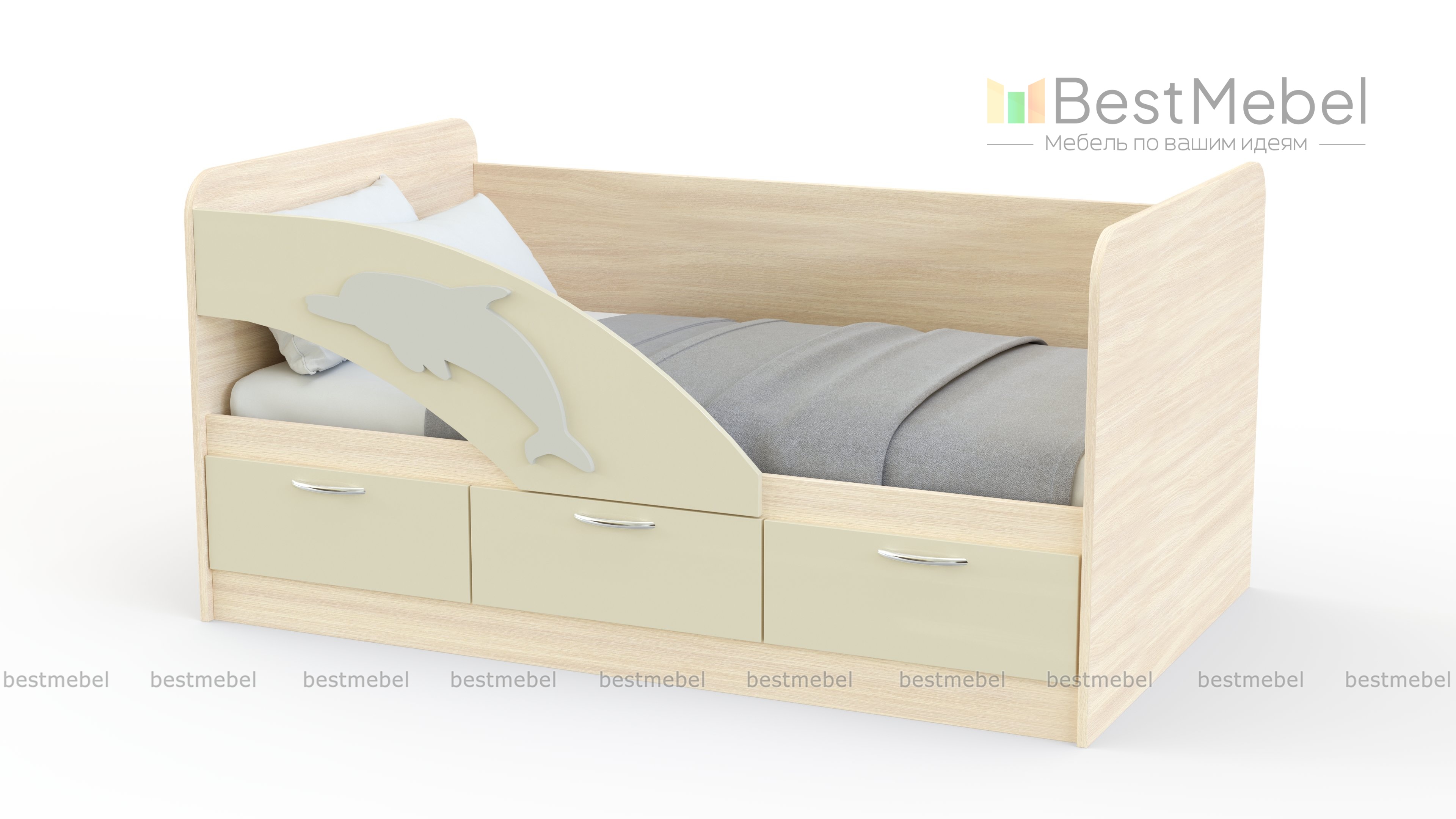 Кровать детская Дельта BMS