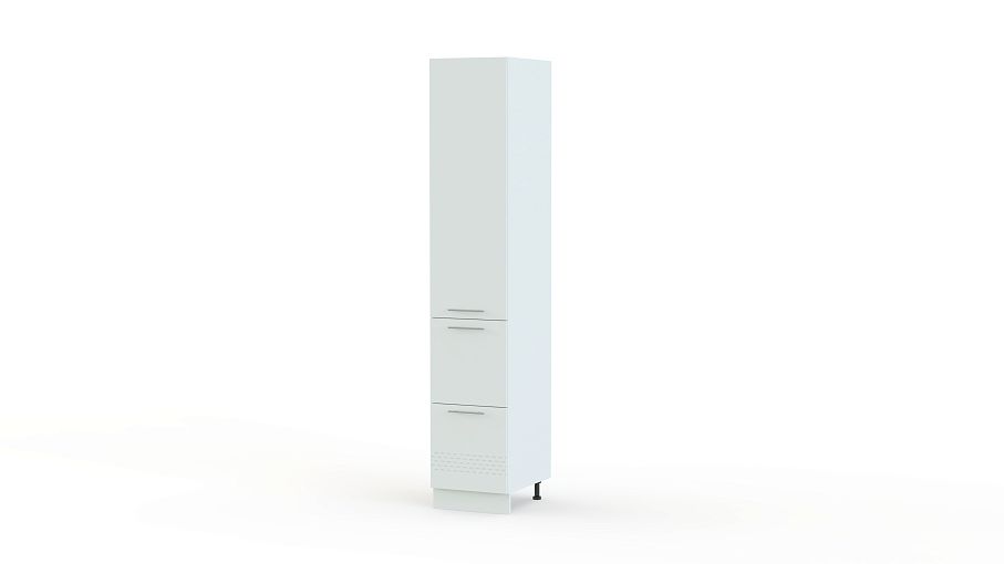 Шкаф верхний пенал Капля 400мм с ящиками BMS - Фото