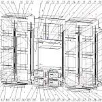Схема сборки Стенка со шкафом-купе Энни 4 BMS